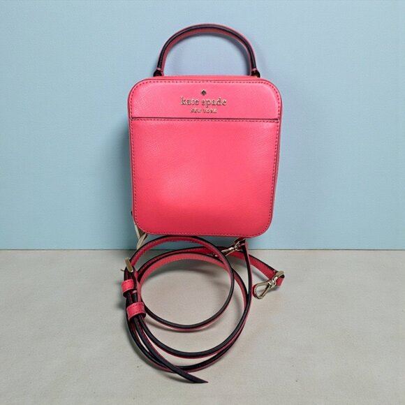 Kate Spade NY Staci Square Crossbody Purse (GUC) - Picture 1 of 6